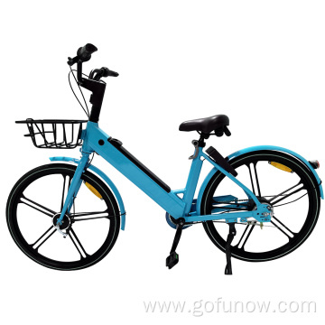 Electric Bike Rental Pedal Assist Sharing electric Bicycle